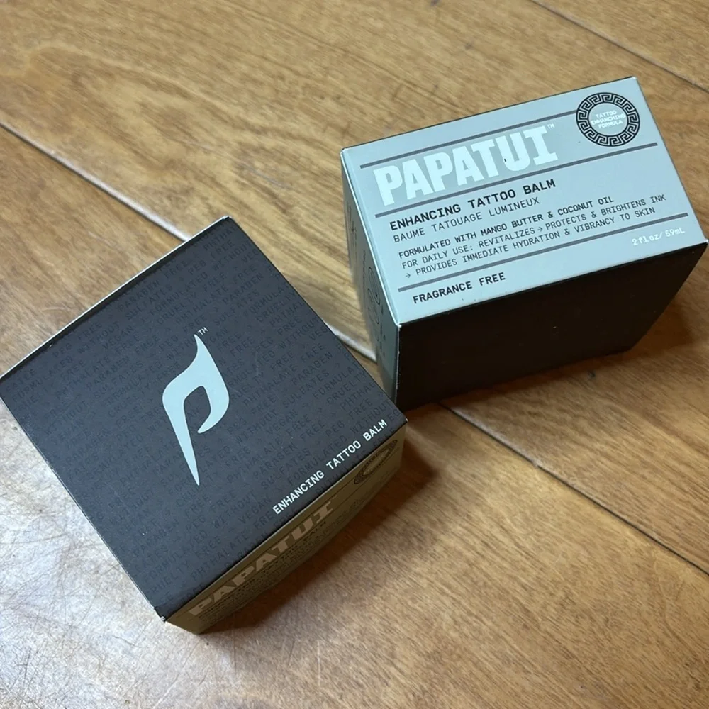 Papatui | Enhancing Tattoo Balm Fragrance Free Revitalize Protects Brightens 2